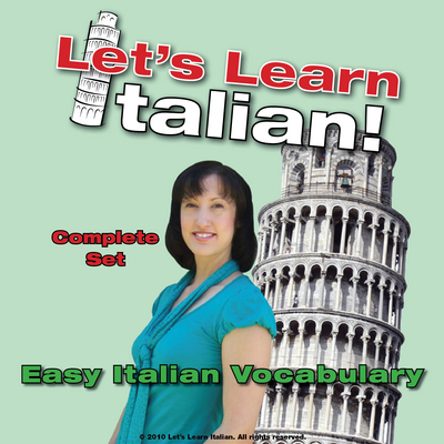 Product picture Easy Italian Vocabulary Set, Volumes 1, 2 & 3